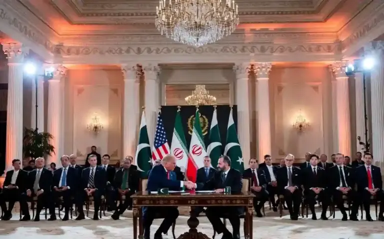 US Iran Islamabad MoU  અમેરિકાઈરાન ઐતિહાસિક શાંતિ કરારના દસ્તાવેજમાં પાકિસ્તાનનું નામ, જાણો શું છે 'ઇસ્લામાબાદ એમઓયુ'