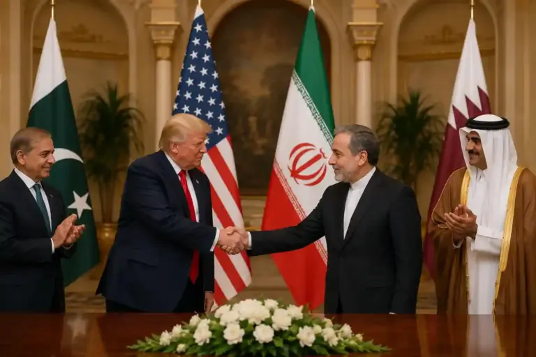 US Iran Peace Deal  અમેરિકા અને ઈરાન વચ્ચે ઐતિહાસિક શાંતિ સમજૂતી, 107 દિવસના સંઘર્ષ બાદ શાંતિનો સૂર્યોદય