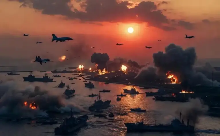 US Iran War Update  ટ્રમ્પની ધમકી બાદ અમેરિકાની મોટી સૈન્ય કાર્યવાહી, ઈરાને હોર્મુઝ સ્ટ્રેટ બ્લોક કરતાં વૈશ્વિક સ્તરે ખળભળાટ!