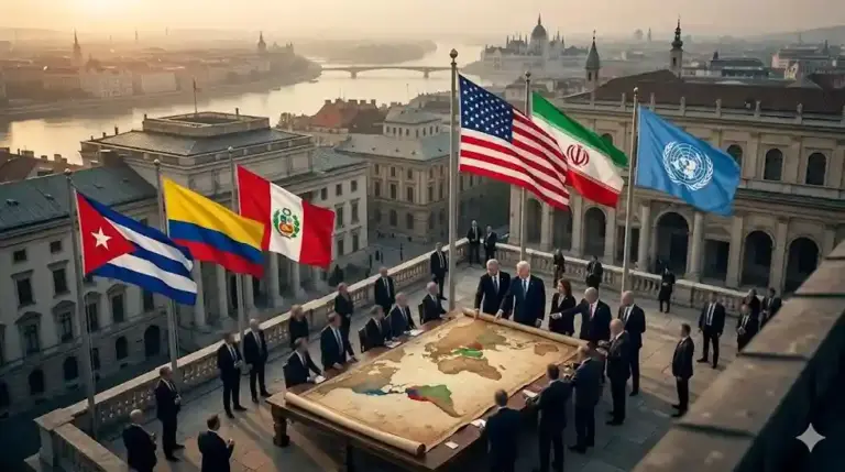 US Strategic Preparedness and Geopolitical Tensions  ઈરાન સાથેના કરાર બાદ અમેરિકાની નવી રણનીતિ શું ક્યુબા, કોલંબિયા અને પેરુ સાથે સંઘર્ષના એંધાણ?
