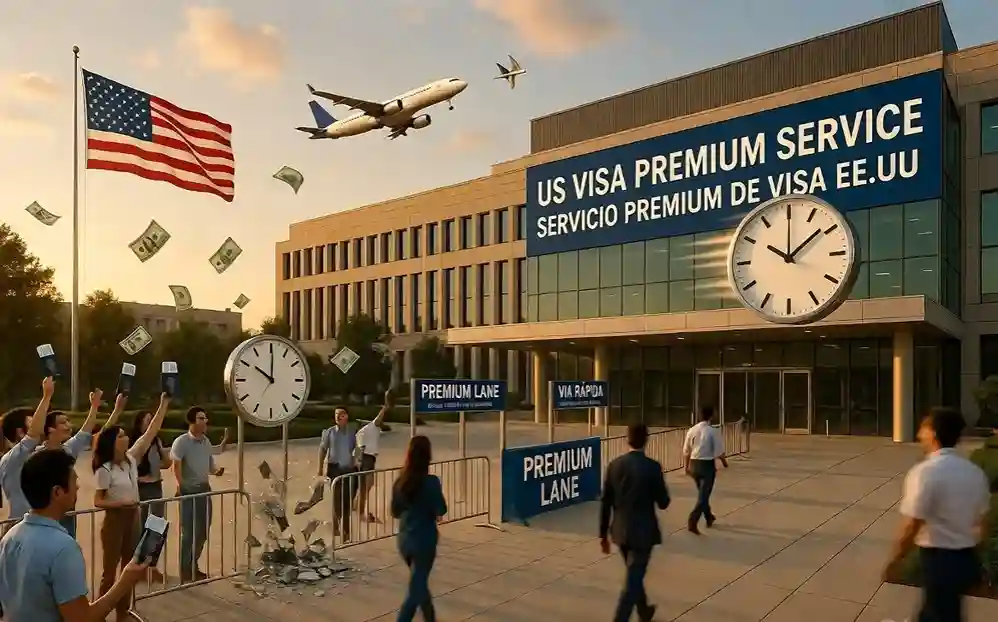 US Visa Premium Service અમેરિકાના વિઝા મેળવવાની લાઇનમાંથી મળશે મુક્તિ, સરકારે શરૂ કરી આ ખાસ પ્રીમિયમ સેવા!