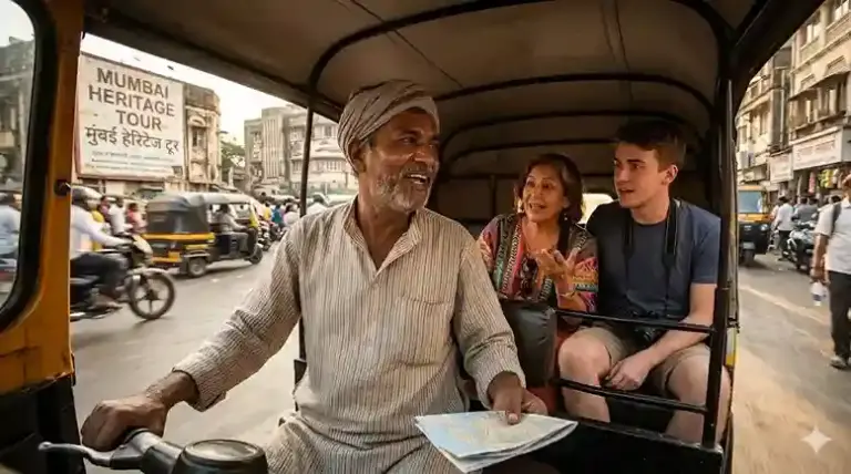 Viral Rickshaw Driver Skills  અદભૂત! આ રિક્ષાવાળો બોલે છે કડકડાટ સ્પેનિશ અને અંગ્રેજી, વીડિયો થયો વાયરલ