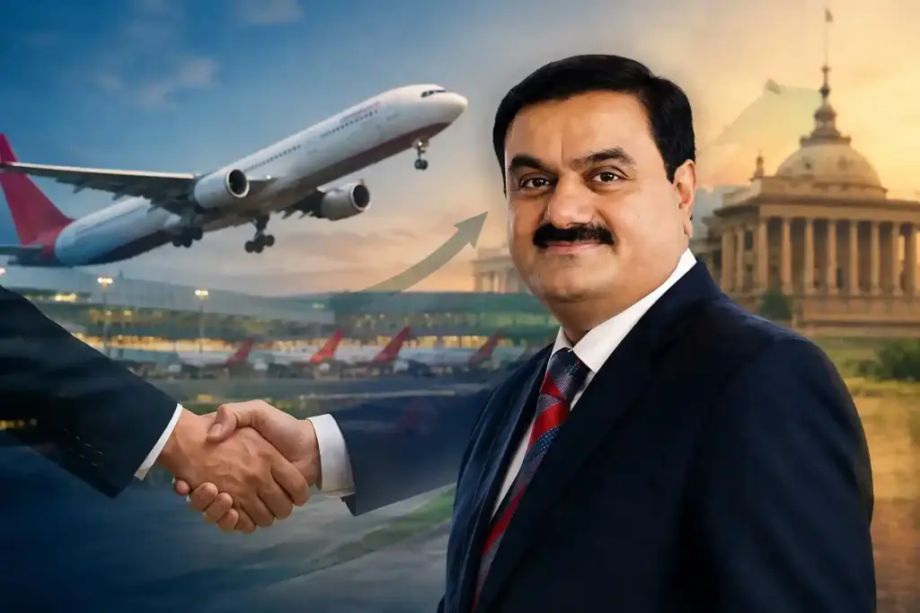 Adani Group Airline Ownership Rules  અદાણીનો નવો ગેમપ્લાન એરપોર્ટ ઓપરેટર્સ માટે એરલાઇન્સ ખરીદવાના નિયમો બદલવા સરકાર પાસે માંગ!