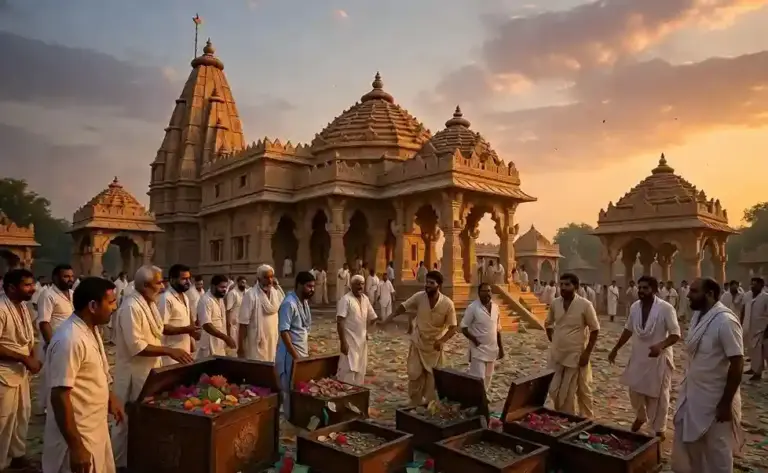 Ayodhya Temple Theft  અયોધ્યામાં આસ્થા પર કાળુ ગ્રહણ! રામ મંદિરના દાનમાં 3 કરોડનો ભ્રષ્ટાચાર, કોષાધ્યક્ષે કર્યો ચોરીનો સ્વીકાર.