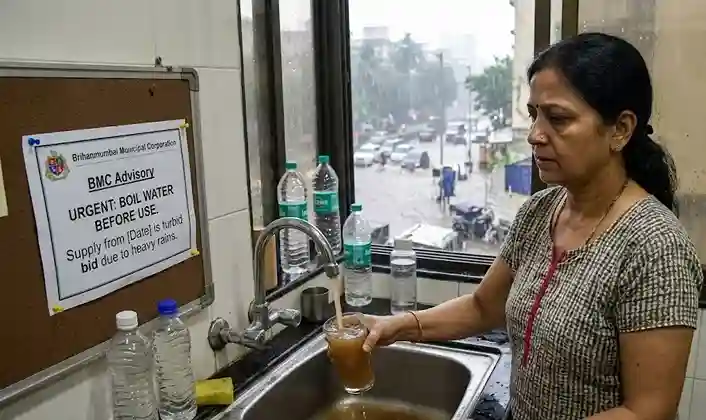 BMC Water Advisory Mumbai મુંબઈમાં ભારે વરસાદ બાદ પીવાના પાણીમાં કચરો અને કાદવ, BMC એ નાગરિકો માટે એડવાઈઝરી જારી કરી