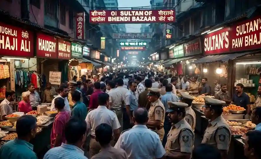 Bhendi Bazaar Restaurant License Suspended  મુંબઈના ભીંડી બજારમાં મોટો સપાટો, ગંદકી અને નિયમોના ઉલ્લંઘન બદલ ૩ પ્રખ્યાત મુઘલાઈ રેસ્ટોરન્ટના લાયસન્સ સસ્પેન્ડ