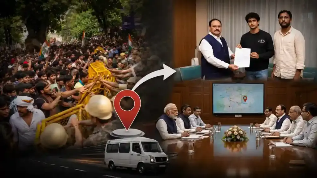 CJP Govt Meeting Venue Changed કોકરોચ પાર્ટી અને સરકાર વચ્ચેની બેઠકનું સ્થળ અચાનક બદલાયું, તંત્રમાં દોડધામ…