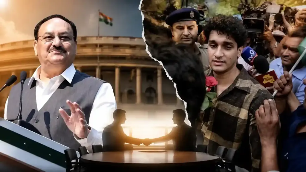 CJP claims govt ready for talks CJP નો દાવો સરકાર વાતચીત (Talks) માટે તૈયાર, જેપી ન્ડા (JP Nadda) ને મળવા જઈ રહ્યા છે સૌરવ દાસ (Sourav Das)