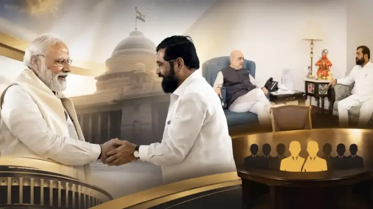 Cabinet Expansion News મોદી મંત્રીમંડળમાં ફેરબદલના સંકેત શિંદે સેનાને મળશે કેન્દ્રમાં 'ડબલ' પાવર!