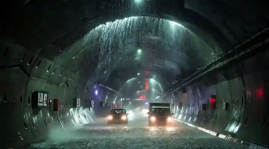 Coastal Road Tunnel Leakage મુંબઈના કોસ્ટલ રોડના ટનલમાં પાણીની ગળતી, તંત્રની કામગીરી પર ઉઠ્યા સવાલો