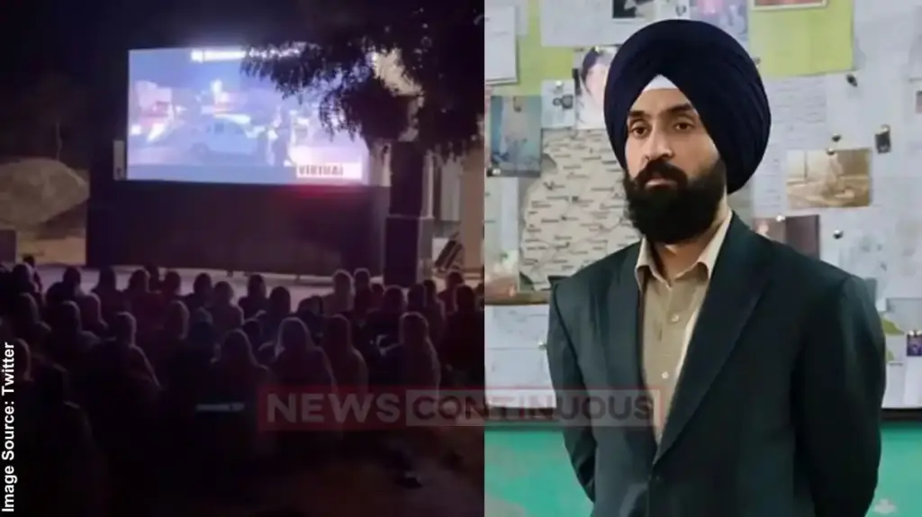 Diljit Dosanjh Satluj Movie Projector Video વિવાદો વચ્ચે દિલજીત દોસાંજની ફિલ્મ 'સતલુજ' પ્રોજેક્ટર પર જોવા મજબૂર થયા લોકો, અભિનેતાએ વીડિયો શેર કરી કહ્યું 'હવે આ નહીં અટકે'