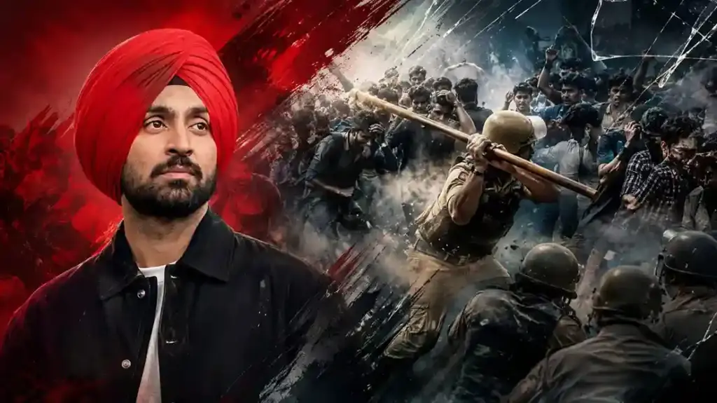 Diljit Dosanjh Student Lathicharge દિલજીત દોસાંઝે ચડાવી બાંયો વિદ્યાર્થીઓ પર લાઠીચાર્જથી ભડક્યો ગાયક, કહ્યું "હું શાંત નહીં બેસું"