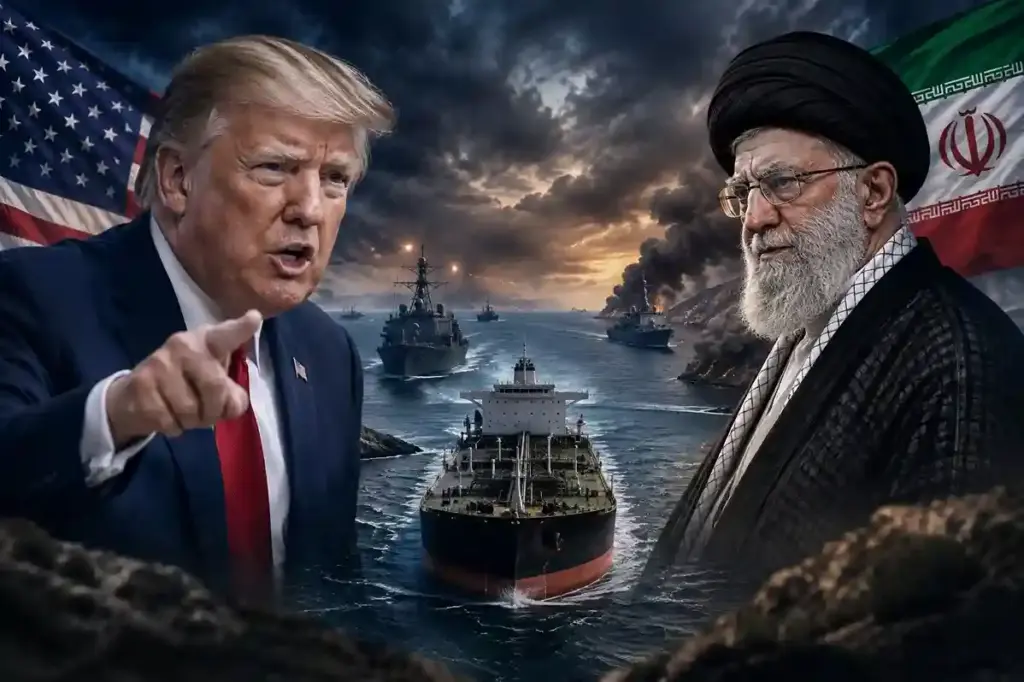 Donald Trump Warning To Iran  હોર્મુઝ સામુદ્રધુનીમાં વધતી ચિંતા વચ્ચે ટ્રમ્પની ધમકી જહાજોની સુરક્ષા માટે ઇરાનના નેટવર્કને નિશાન બનાવવાની તૈયારી