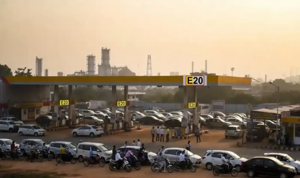 E20 petrol mandate પેટ્રોલ પંપ પર શુદ્ધ પેટ્રોલ કેમ નથી મળી રહ્યું? સરકારનો E20 ફ્યુઅલ અંગે મોટો ખુલાસો..