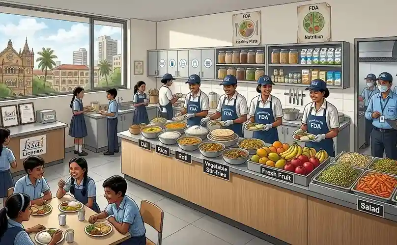 FDA Bans Junk Food School Canteens હવે શાળાની કેન્ટીનમાં નહીં મળે પિઝાબર્ગર! મહારાષ્ટ્ર FDA નો કડક આદેશ, લાયસન્સ વગર ચાલતી કેન્ટીનો પર થશે આ કાર્યવાહી!