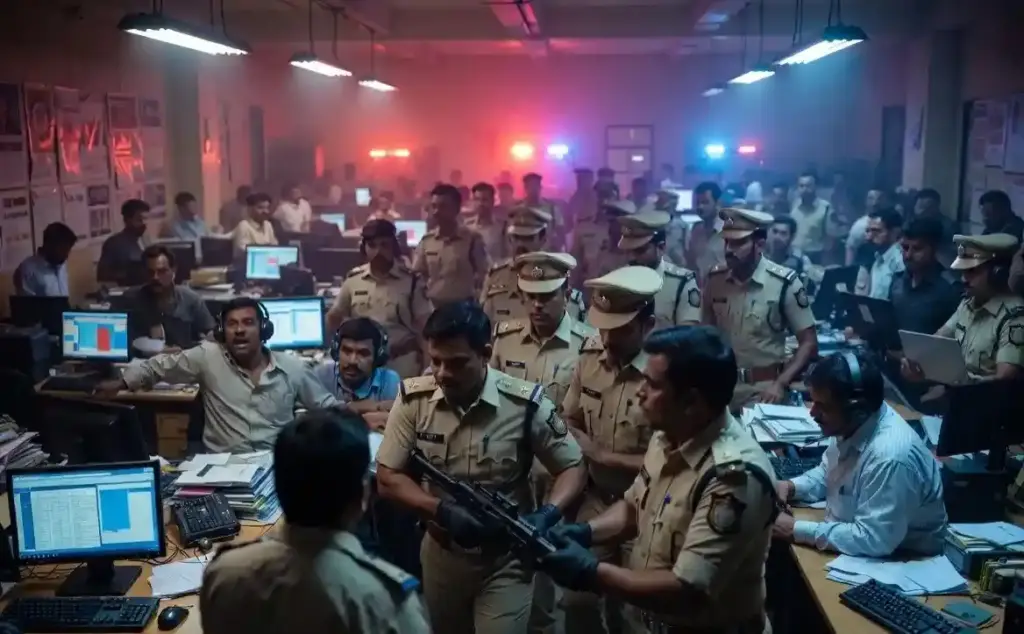 Govandi Kurla Fake Health Insurance Call Center Busted  મુંબઈમાં નકલી હેલ્થ ઈન્સ્યોરન્સ કોલ સેન્ટરનો પર્દાફાશ, નિર્દોષ લોકોને છેતરતી આંતરરાજ્ય સાયબર ગેંગના ૧૨ સાગરીતો ઝડપાયા