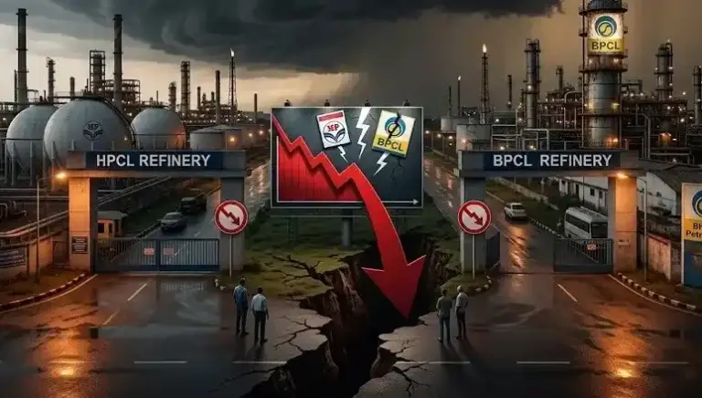 HPCL And BPCL Q1 Losses  HPCL અને BPCL ને પ્રથમ ત્રિમાસિક ગાળામાં ભારે આર્થિક નુકસાન, શું પેટ્રોલડીઝલના ભાવ પર થશે અસર?