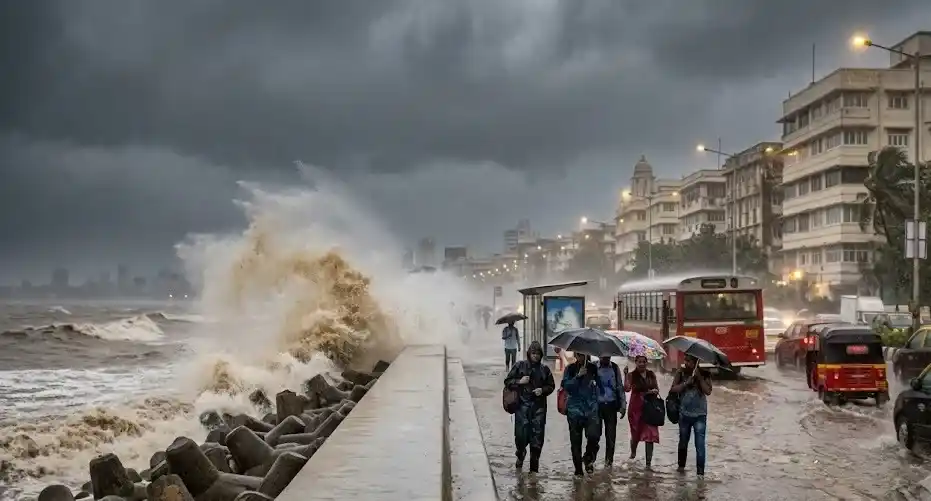 IMD monsoon orange alert મુંબઈથાણે માટે 'ઓરેન્જ એલર્ટ', હવામાન વિભાગે આગાહી બદલી, તંત્ર હાઈએલર્ટ પર