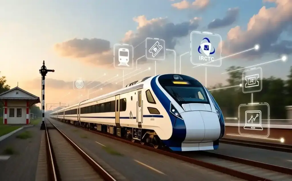IRCTC New Website Launch  ટ્રેનની ટિકિટ બુકિંગ હવે ચપટી વગાડતા! IRCTC લાવ્યું નવું અને સુપરફાસ્ટ વેબ પોર્ટલ.