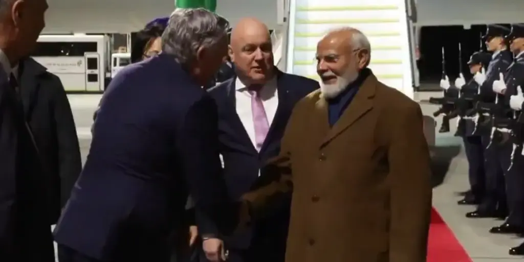 IndiaNew Zealand Trade Deal  મોદીનો ન્યૂઝીલેન્ડ પ્રવાસ બન્યો ગેમચેન્જર! 35,000 કરોડના વેપાર લક્ષ્ય સાથે ભારતNZ વચ્ચે ઐતિહાસિક કરાર.