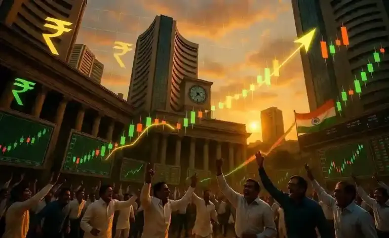 Share Market તેજીના ટ્રેક પર ભારતીય શેરબજાર વિદેશી રોકાણકારોની એન્ટ્રીથી બજારને મળી નવી ગતિ.
