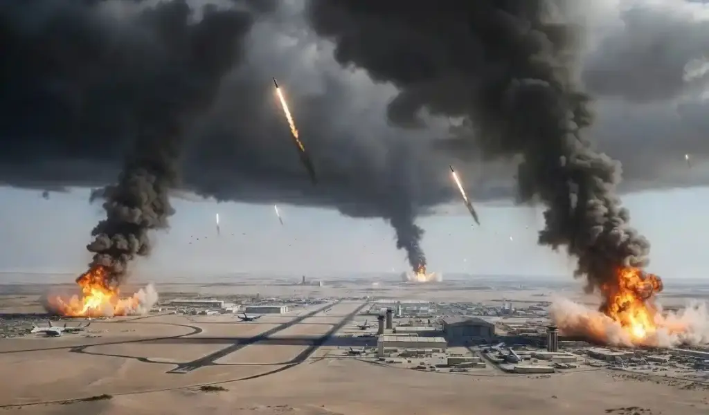 Iran Attacks Qatar's Al Udeid Air Base ઈરાને તો મધ્યસ્થતા કરનારને પણ ન છોડ્યું! કતારના અલઉદેદ એરબેઝ પર મિસાઈલોનો વરસાદ, યુદ્ધની સ્થિતિ અત્યંત ગંભીર.