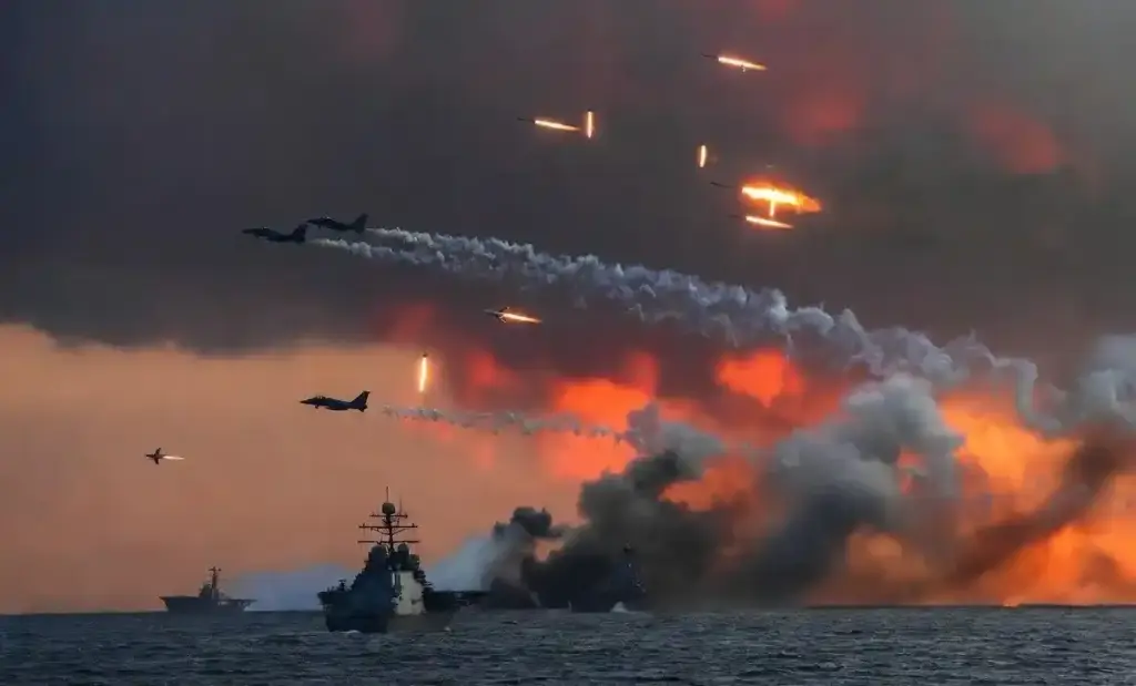Iran Attacks US Jets વૈશ્વિક મહાયુદ્ધના ભયાનક એંધાણ અમેરિકાના ફાઈટર જેટ્સ પર ઈરાનનો મોટો હુમલો, ખાડી ક્ષેત્રમાં એર ડિફેન્સ મિસાઈલો એક્ટિવ થતાં વૈશ્વિક સૈન્ય સત્તાઓ આમનેસામને