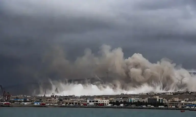 Iran Conflict Escalation  યુદ્ધના મેદાનમાં ફેરવાયું ઈરાન બંદર અબ્બાસ અને કેશમમાં મિસાઈલ હુમલા, મોતનો આંકડો વધ્યો.