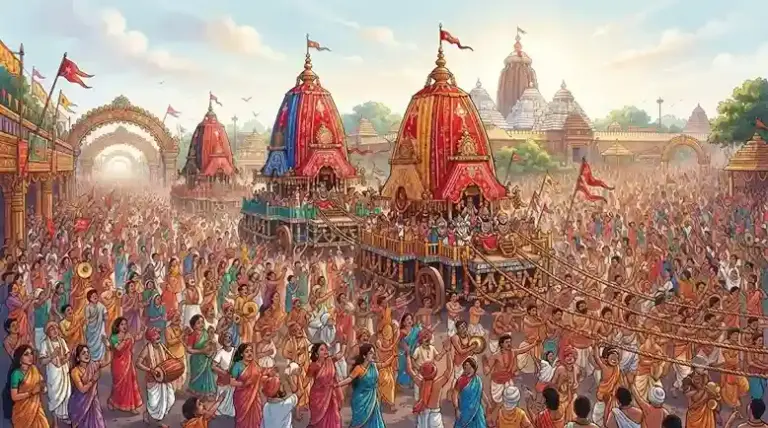 Jagannath Rath Yatra 2026  પુરીમાં 'જય જગન્નાથ' ના નાદ સાથે મહાઉત્સવનો પ્રારંભ રવિ યોગના દિવ્ય સંયોગમાં ભક્તિભાવ સાથે નીકળી રથયાત્રા, જાણો સંપૂર્ણ સમયપત્રક અને ધાર્મિક મહત્વ