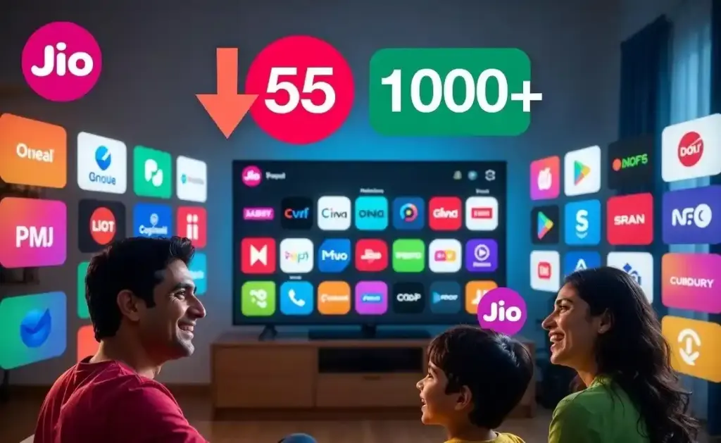 JioTV Pro Pack  માત્ર 55 રૂપિયામાં મનોરંજનનો ખજાનો, જાણો શું છે જિયોનો નવો સસ્તો રિચાર્જ પ્લાન