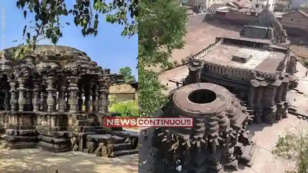 Kopeshwar Temple Khidrapur Architecture  કોપેશ્વર મંદિર જ્યાં નંદી વિના પૂજાય છે મહાદેવ, ૧૦૮ કતારબદ્ધ કોતરણીકામ ધરાવતા થાંભલા અને ખુલ્લા સ્વર્ગમંડપનું અદભુત રહસ્ય