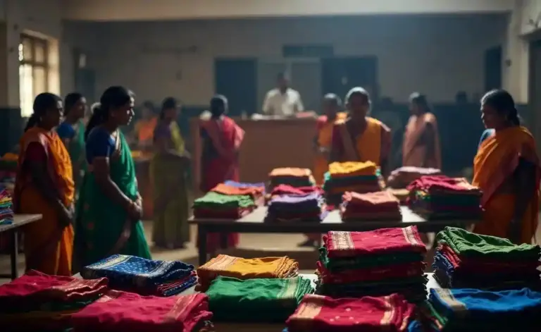 Ladki Bahin Yojana Cut  સરકારી તિજોરી ખાલી? મહારાષ્ટ્રમાં લાડકી બહેનોને ઝટકો, આર્થિક ભારણને પગલે મફત સાડી વિતરણની યોજના મોકૂફ.