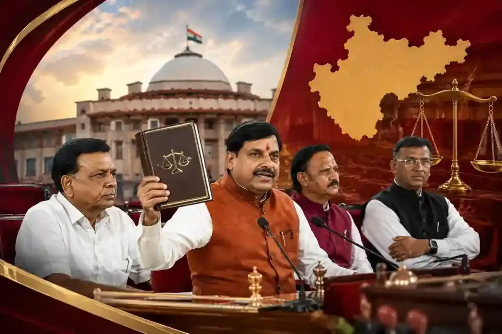 MP Assembly Passes UCC Bill ઉત્તરાખંડ બાદ હવે મધ્યપ્રદેશમાં પણ UCC લાગુ વિપક્ષના ભારે હંગામા વચ્ચે મોહન યાદવ સરકારે પાસ કર્યું મોટું બિલ