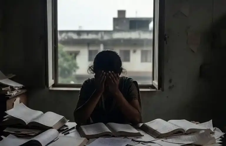 Maharashtra NEET Aspirant Suicide  મહારાષ્ટ્રમાં NEET  પરીક્ષામાં અપેક્ષિત પરિણામ ન મળતા યુવતી ભાંગી પડી, ૧૬૬ માર્ક્સ આવતા ભરી લીધું આત્મઘાતી પગલું