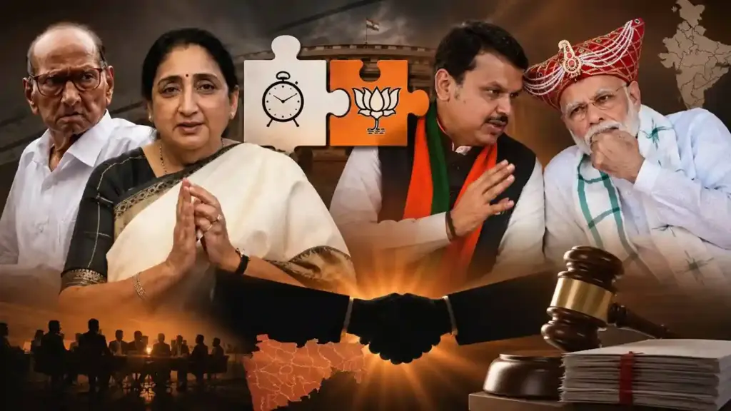Maharashtra Politics મહારાષ્ટ્ર પોલિટિક્સમાં નવો ટ્વિસ્ટ, ભાજપે NCPના બંને ધડાઓ સમક્ષ મૂકી વિલયની આ કડક શરત; હવે શુ કરશે શરદ પવાર..