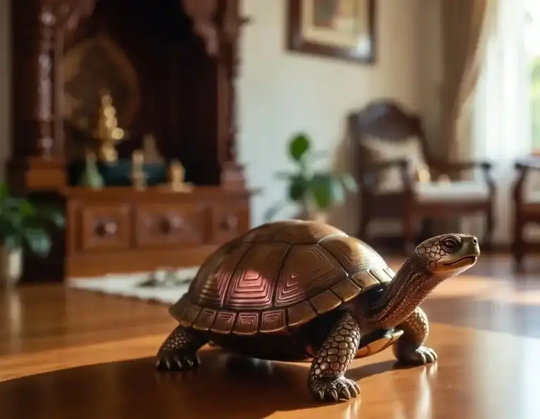 Metal Turtle Benefits  વાસ્તુ ટીપ  ઘરમાં કાચબો રાખવાથી દૂર થશે નકારાત્મકતા, જાણો સાચી દિશા અને તેના ફાયદા.