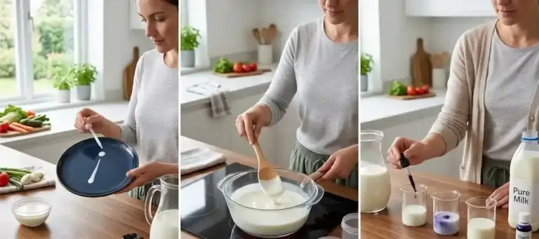 Milk Purity Check Tips  ડિટર્જન્ટ કે સ્ટાર્ચ? તમે જે દૂધ પીઓ છો તેમાં શું ભળેલું છે? ઘરે જ આ રીતે કરો દૂધનું 'રિયાલિટી ચેક'!