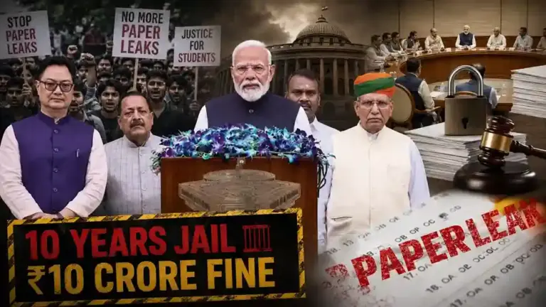Modi Cabinet Approves Paper Leak Bill  યુવાઓના ભવિષ્ય સાથે ચેડાં કરનારાઓ સામે લાલ આંખ, પેપર લીક પર કડક સજાના બિલને મોદી કેબિનેટની મંજૂરી