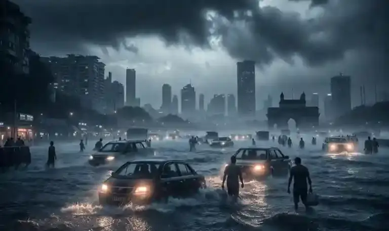 Monsoon Intensity  મુંબઈ પર મેઘરાજાની મહેર ૪ મહિનાનું ટાર્ગેટ માત્ર ૪ દિવસમાં જ પૂર્ણ!