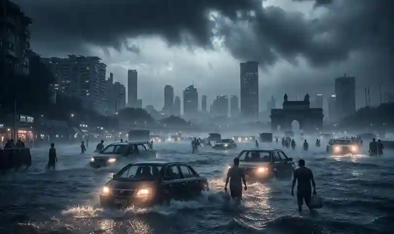 Monsoon Intensity મુંબઈ પર મેઘરાજાની મહેર ૪ મહિનાનું ટાર્ગેટ માત્ર ૪ દિવસમાં જ પૂર્ણ!