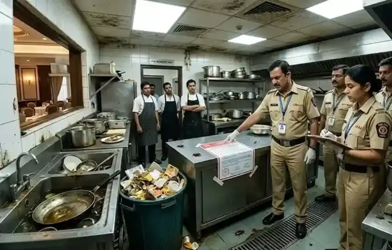 Mumbai FDA Suspends Food Licences  મુંબઈના વિખ્યાત ક્લબ્સ પર મોટી કાર્યવાહી રસોડામાં ગંદકી અને વંદાઓ મળતા ફૂડ લાયસન્સ સસ્પેન્ડ