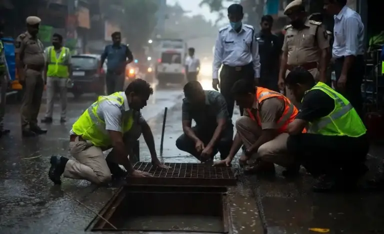 Mumbai Manhole Tragedy   મુંબઈમાં ૨૦૧૭નો ઈતિહાસ ફરી દોહરાયો ખુલ્લા મેનહોલે લીધો હતો ડોક્ટરનો જીવ, તંત્ર હજુ પણ લાપરવાહ!