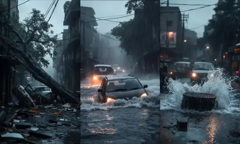 Mumbai Monsoon Hazards મુંબઈમાં ત્રણ દિવસમાં ત્રણ ગંભીર અકસ્માત, વૃક્ષ પડવું, કરંટ લાગવો અને ખુલ્લા મેનહોલે BMC ના દાવાઓની પોલ ખોલી