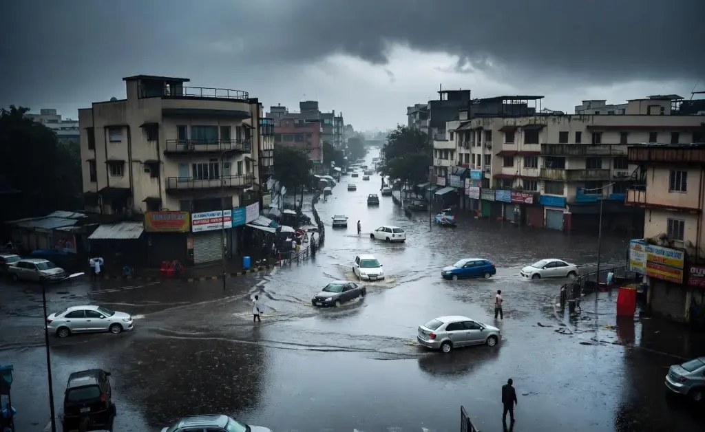 Mumbai Rains અંધેરીમાં મુશળધાર વરસાદ લોખંડવાલા સર્કલ જળમગ્ન, વાહનચાલકોની મુશ્કેલી વધી