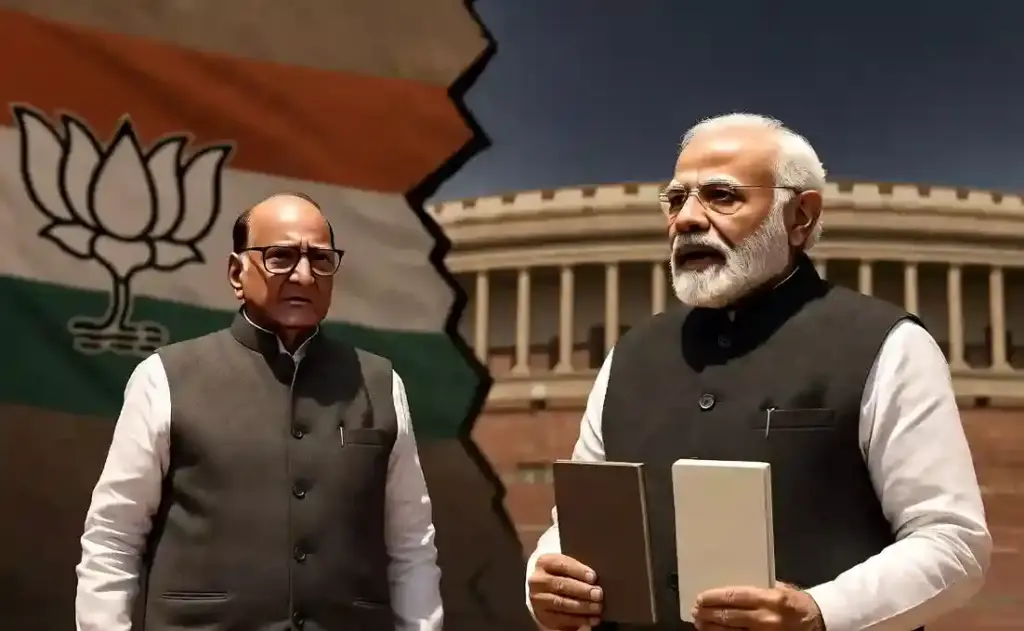 NCP SP To Vote For NDA Bills મોટો ખુલાસો મોદી સરકારના ૨ બિલનું સમર્થન કરશે શરદ પવાર! પક્ષમાં ભંગાણ રોકવા NCPSPનો નવો દાવ?
