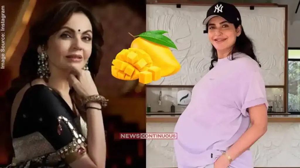 Nita Ambani Gift Karishma Tanna નીતા અંબાણીનો રોયલ અંદાજ! ગર્ભવતી કરિશ્મા તન્ના માટે જામનગરથી મોકલ્યા ખાસ કેસર આંબા, હાથથી લખેલો નોટ વાયરલ!