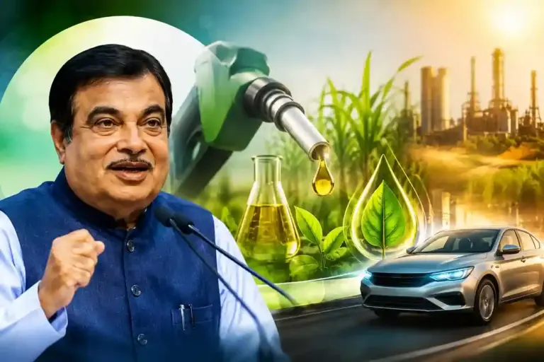 Nitin Gadkari challenge E20 fuel  E20 ઇંધણ પર નીતિન ગડકરીનો ખુલ્લો પડકાર, બોલ્યા 'એક પણ ગાડી ખરાબ થઈ હોય તો સામે લાવો'