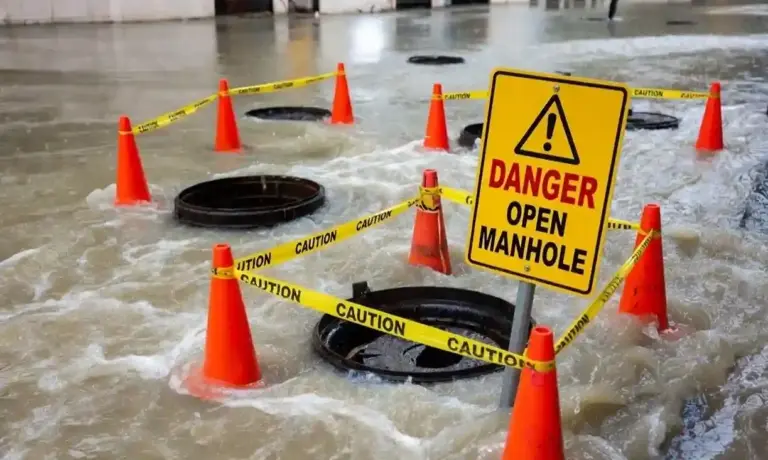 Open Manholes in Ghatkopar  સાકીનાકા જેવી હોનારતની રાહ? ઘાટકોપરમાં પાલિકાએ ખુલ્લા મેનહોલ પર માત્ર લાકડી બાંધી, મુંબઈગરા રામ ભરોસે?!