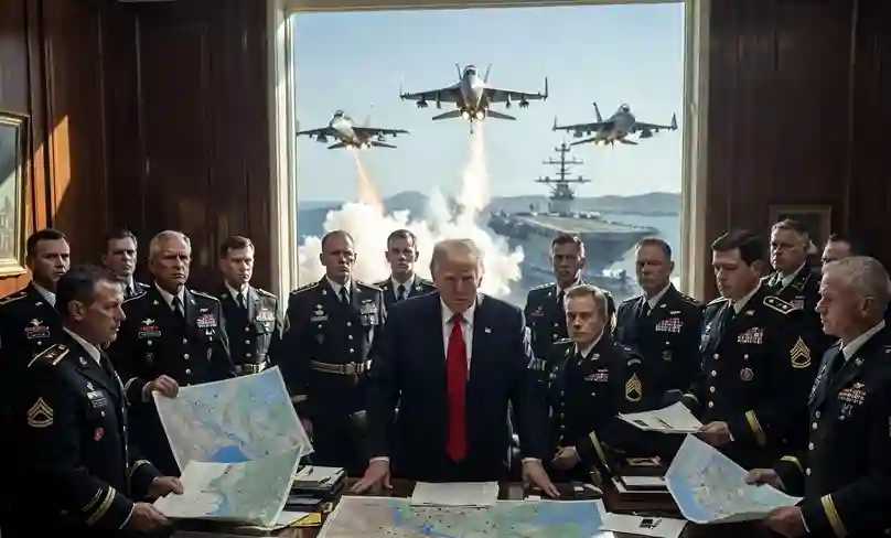 Oval Office secret meeting  ઓવલ ઓફિસમાં ગુપ્ત બેઠક અને તૂટ્યું યુદ્ધવિરામ ઈરાન પર હુમલાનો આદેશ આપી ટ્રમ્પ થયા આક્રમક
