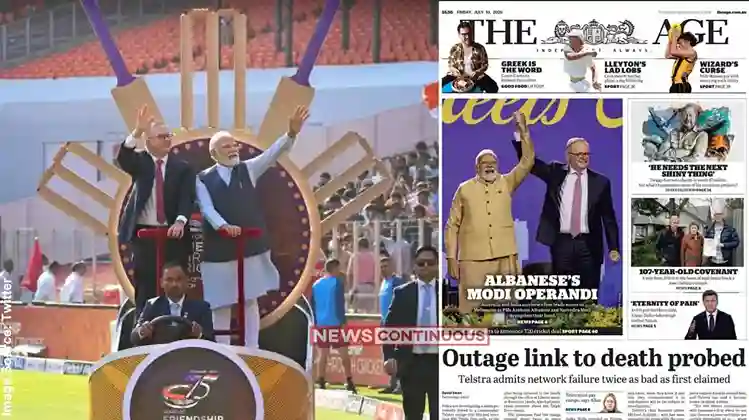 PM Modi Australia Visit ઓસ્ટ્રેલિયન અખબારોના પહેલા પાના પર 'મિસ્ટર ઇન્ડિયા' મીડિયાએ PM મોદીના ભરપૂર વખાણ કર્યા, જાણો શું હતી હેડલાઇન?